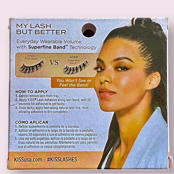Kiss MLBB No Filters Lashes 1 Pack 82740 KMBB02 - Picture 2 of 2